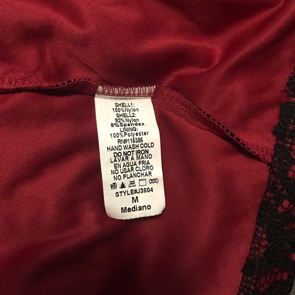 Mesh and lace dress - Picture 13 of 14